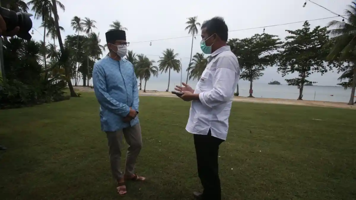 Sandiaga Uno ke Batam, Rudi Paparkan Potensi Wisata Pulau Terluar Indonesia