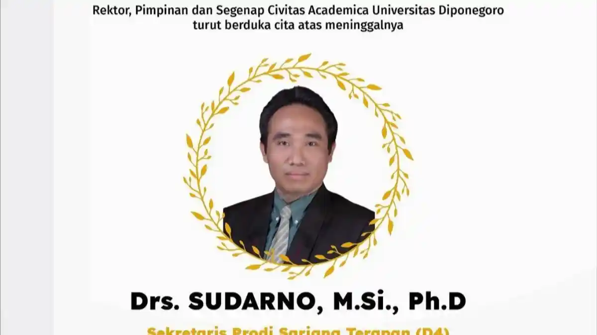 BREAKING NEWS: Kecelakaan di Tol Semarang-Solo, Sudarno Dosen Undip, Istri dan Anak Meninggal