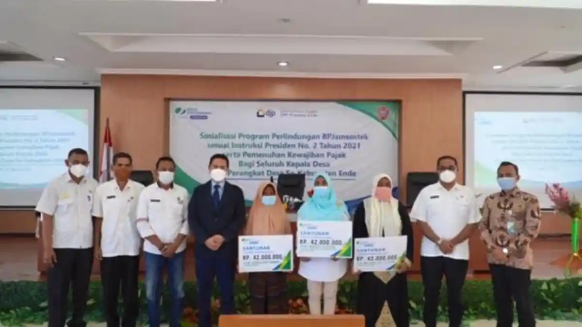 Kepala dan Perangkat Desa di Ende Bakal Segera Terdaftar BPJamsostek