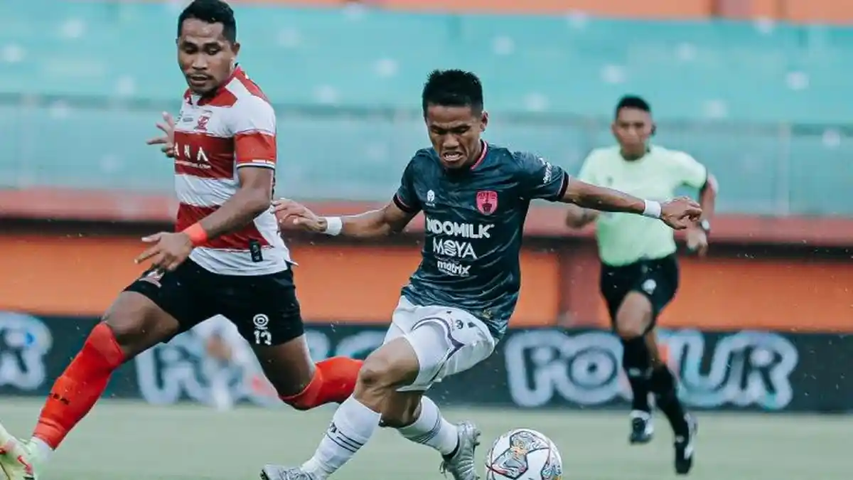 Lawan 10 Pemain Persita, Madura United Hanya Mampu Main Imbang 1-1