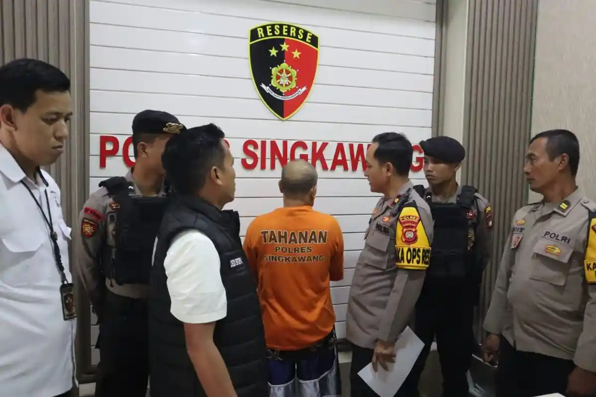 Sat Reskrim Polres Singkawang Rilis Kasus Kekerasan Seksual Terhadap Anak, Berulang hingga 3 Kali