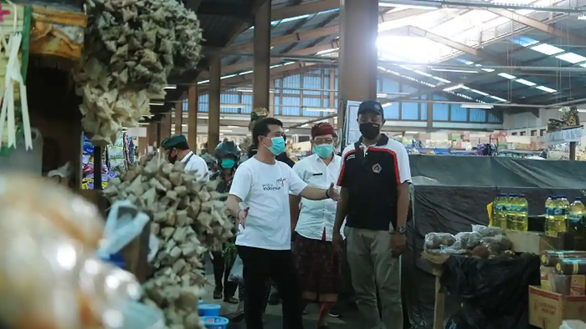Pedagang Mengeluh Pasar Sepi, Bupati Klungkung Akan Kaji Jam Buka Pasar