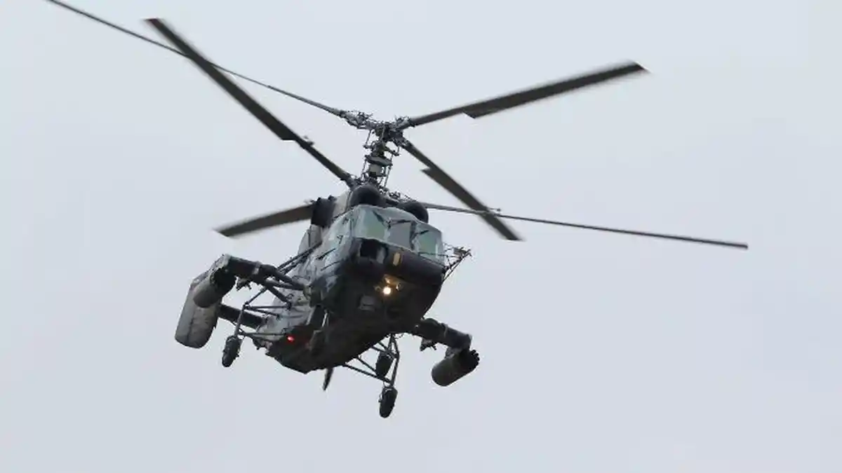 Helikopter K-29 Basmi Drone di Krimea, Rusia: Pendaratan Amfibi Ukraina Cuma Pamer Bendera