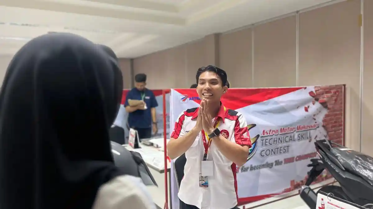 Asmo Sulsel Perkuat Kualitas Layanan AHASS Lewat Technical Skill Contest 2026
