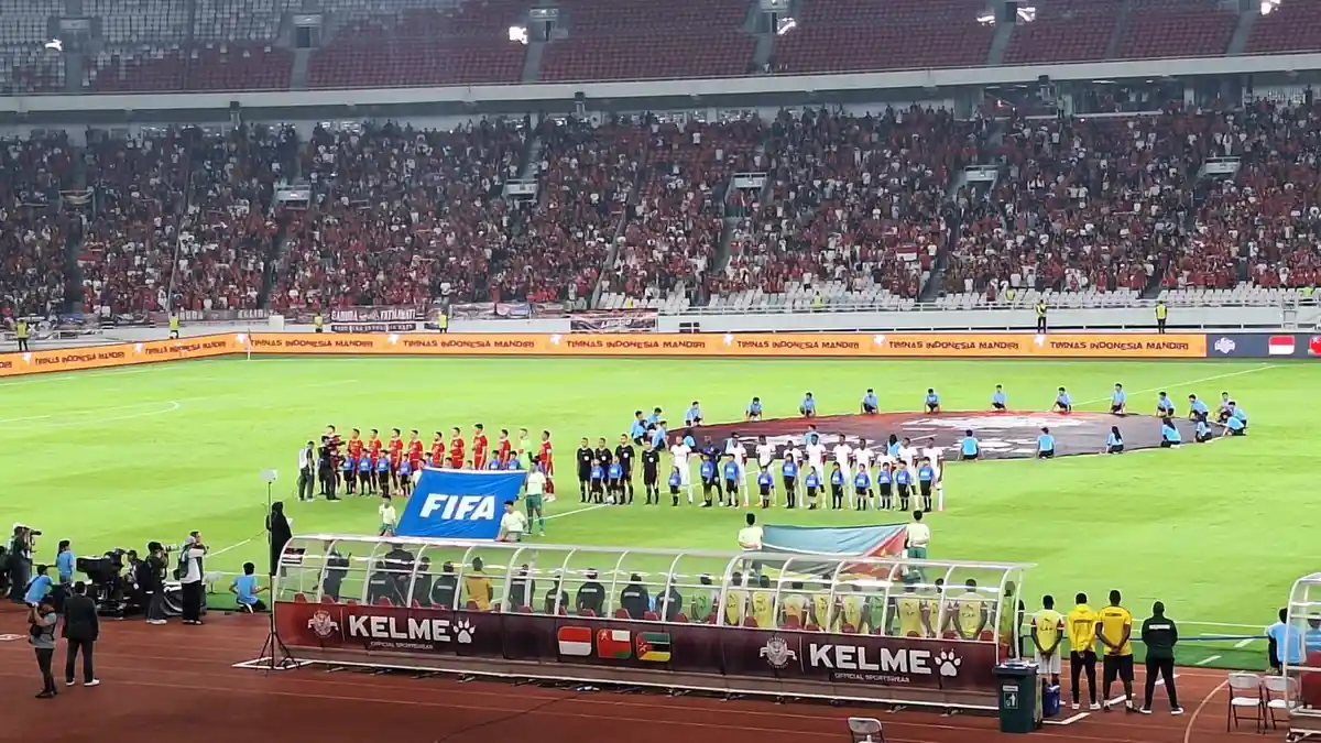 Romeny Kembali Jadi Pembeda, Puluhan Ribu Suporter Timnas Indonesia Teriakkan 'Ole Ole Ole!'