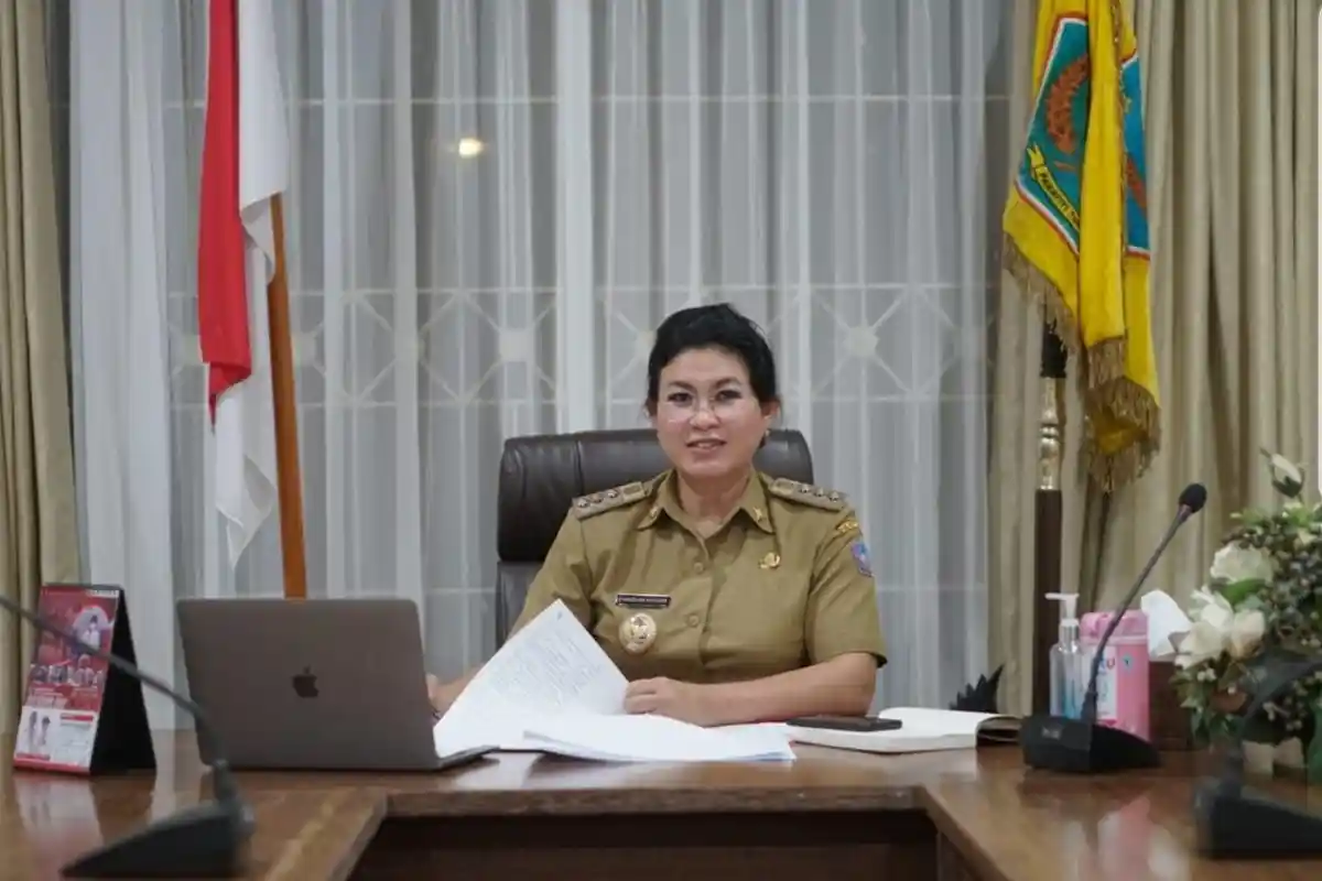 Bupati Sitaro Evangelian Sasingen: Mari Jadikan Bermasker Sebagai Gaya Hidup