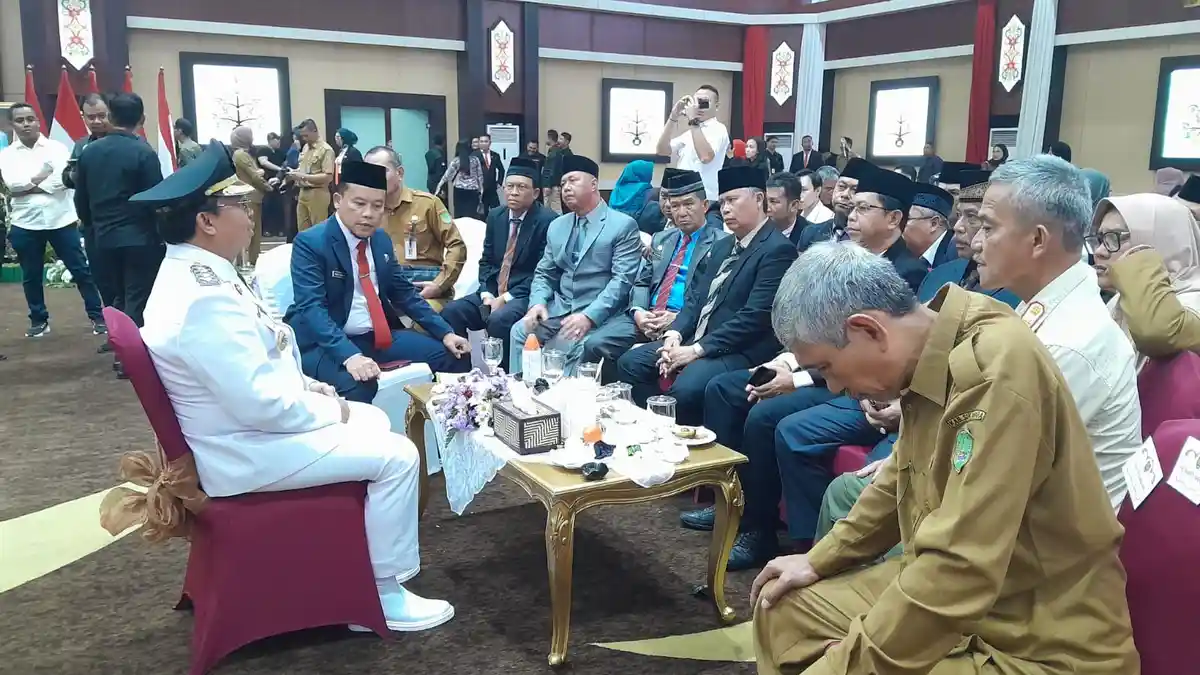Usai Dilantik, Pj Bupati Kaspinor Langsung Ajak Forkopimda Sukamara Berkoordinasi