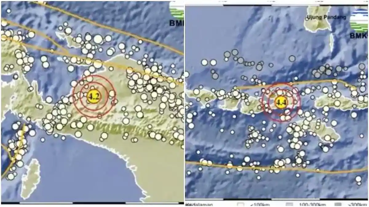 Dompu NTB Dilanda Gempa Bumi Magnitudo 4.4 SR Setelah Papua, Simak ...