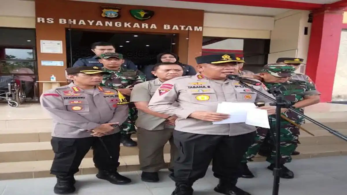 Jadi Korban Demo di BP Batam, Dua Anggota Polisi Masih Terbaring di Rumah Sakit