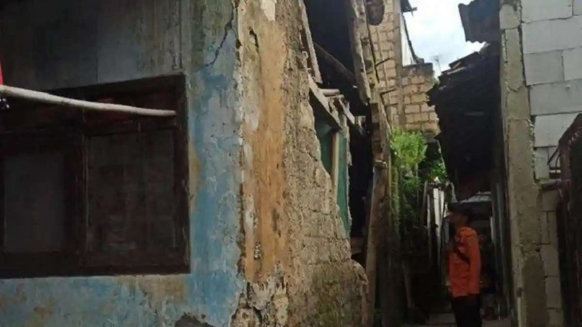 Cuaca Buruk di Ciampea Kabupaten Bogor, Satu Rumah Ambruk
