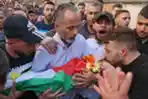 Pemakaman Anak Palestina yang Ditembak Pasukan Israel