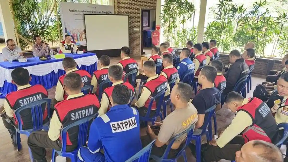 DSLNG-Polres Banggai Kerja Sama Perkuat Kinerja Satpam Jaga Obvitnas