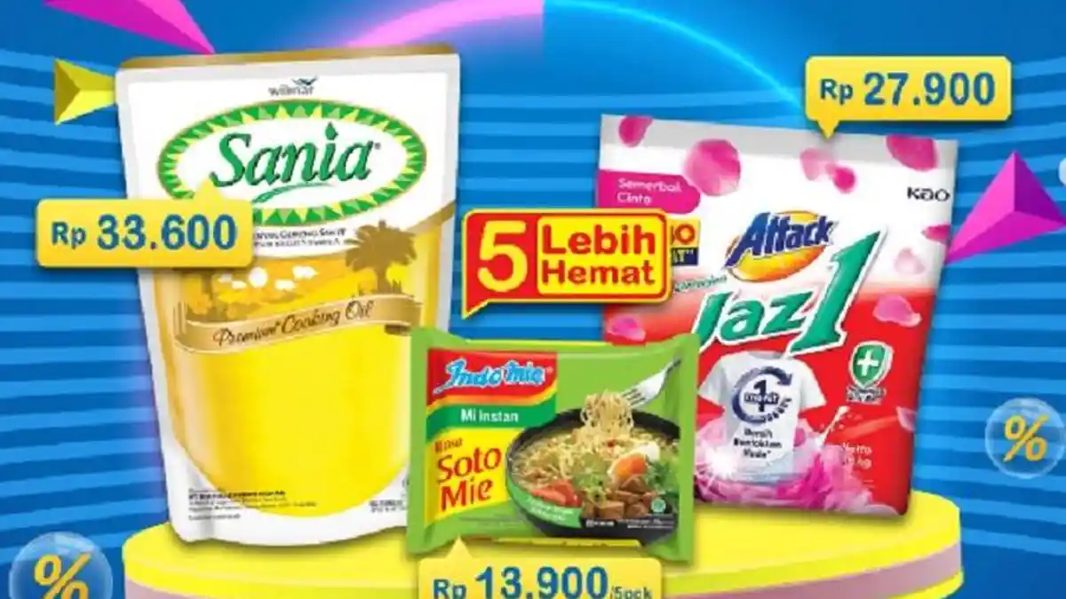 DISKON 9.9! Promo JSM Indomaret 9-10 September 2023 Minyak Popok Camilan Hemat, Extra Cashback OVO