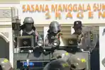 430 Personel Polres Sragen Siaga Lewat Sispamkota Jelang May Day 2026