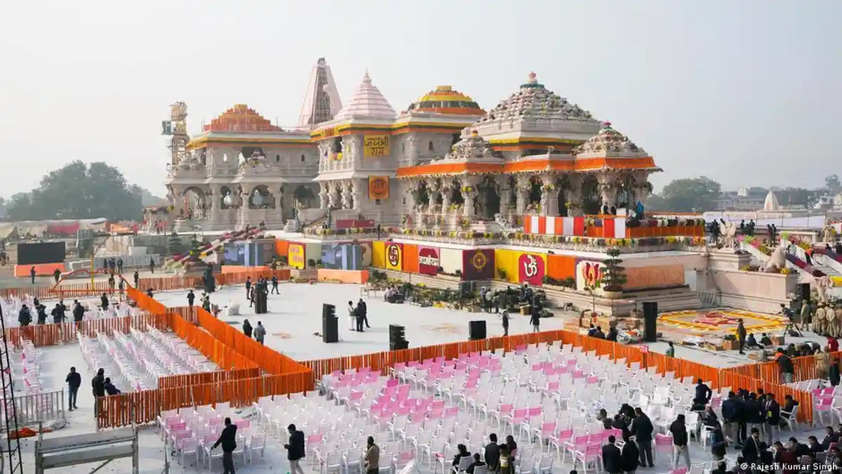 India: Peresmian Kuil Ram Memicu Kontroversi Politik