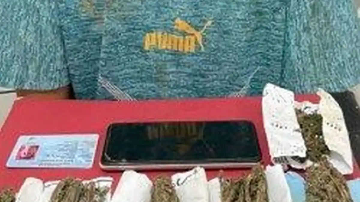 Miliki 6 Paket Ganja, Pemuda Kota Bahagia Diringkus