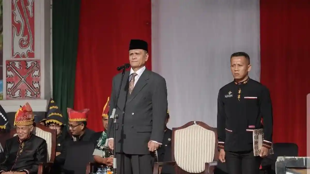 Momen Pemerintah Kabupaten Pakpak Bharat Gelar Upacara Peringatan Hari Keluarga Nasional Ke-33 - Tribun-medan.com