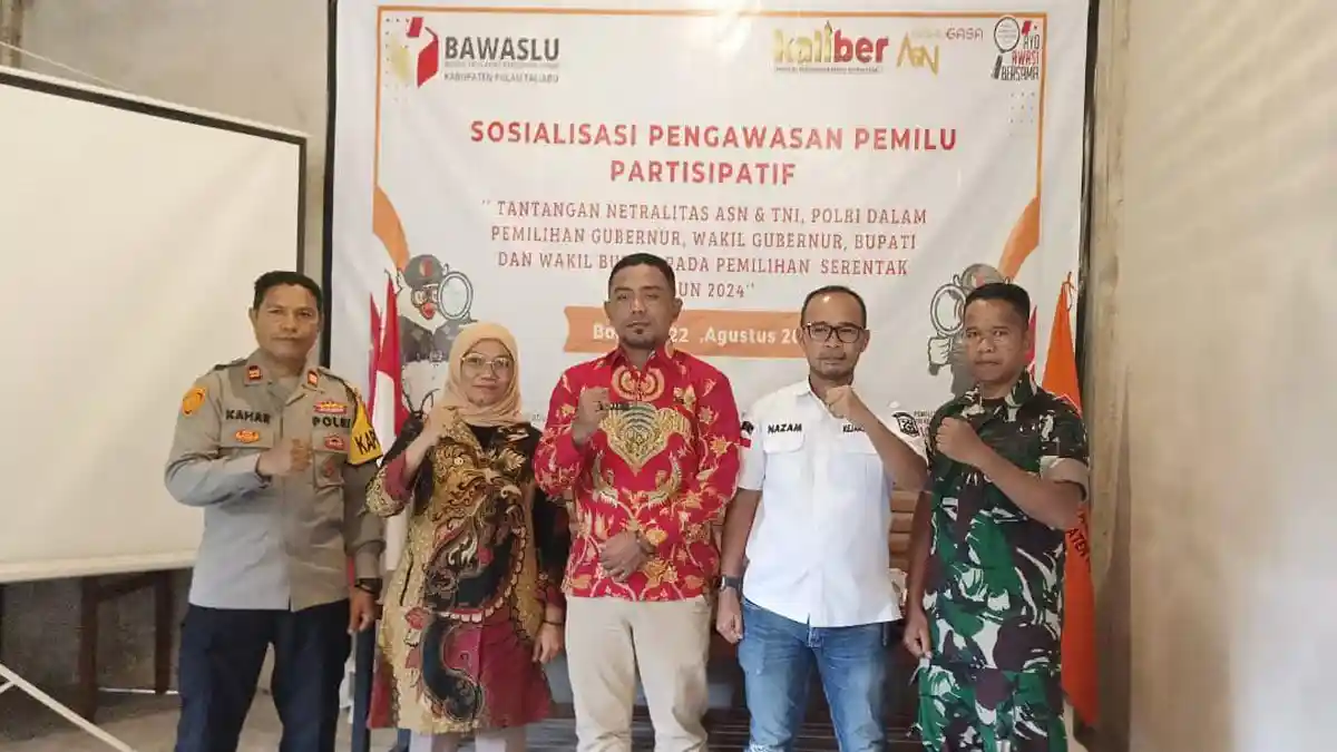 Bawaslu Taliabu Maluku Utara Sosialisasi Netralitas ASN dan TNI/Polri Jelang Pilkada 2024