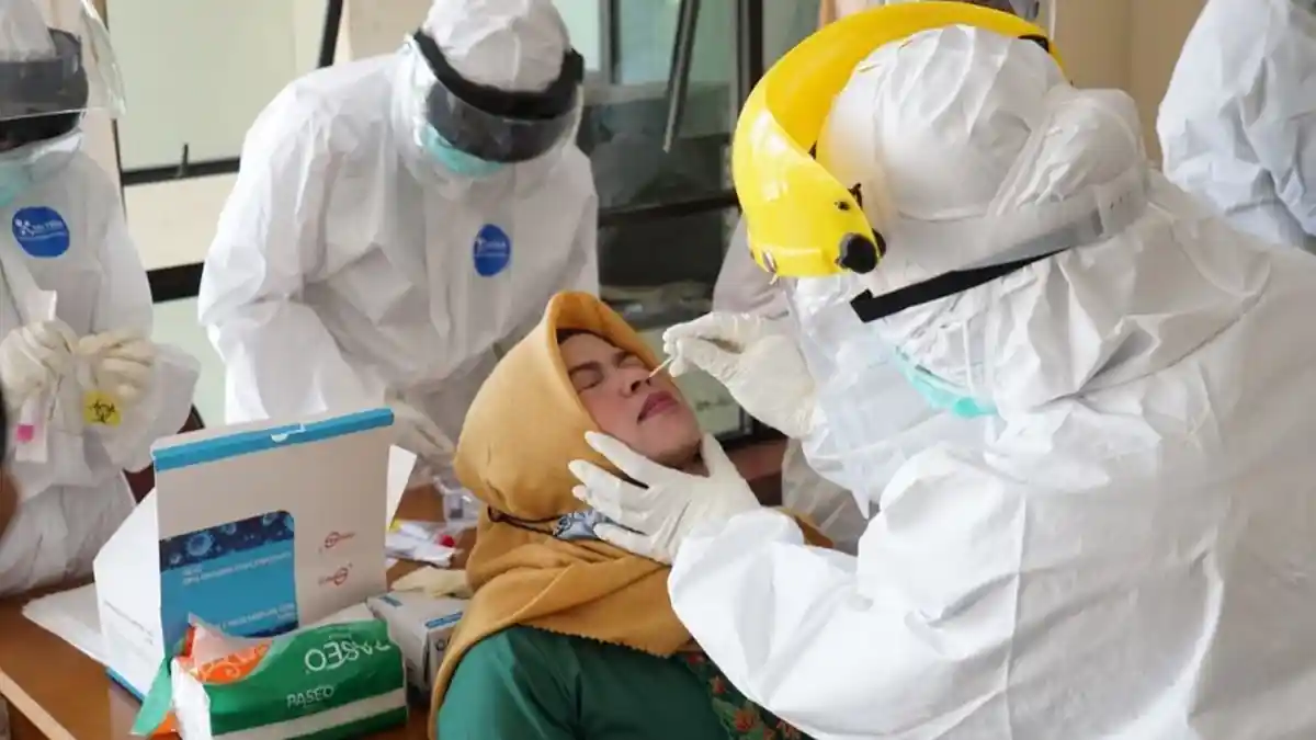4.000 ASN Pemkab Bekasi Jalani Swab Test Massal