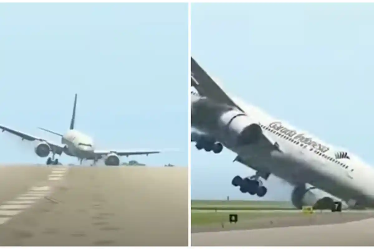 Cek Fakta: Garuda Indonesia Crash Landing di Iran Viral di YouTube - Facebook, Terungkap Sebenarnya
