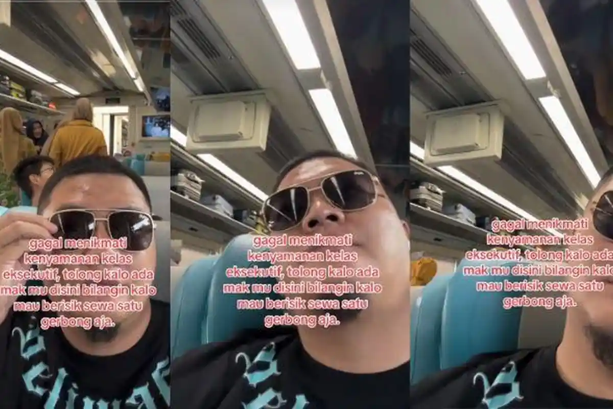 Aksi Emak-emak Berisik di KA Argo Semeru hingga Bikin Penumpang Lain Kesal, Videonya Viral