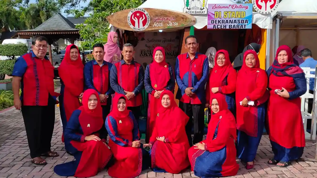 Motif Pucok Oen Nilam Akan Jadi Survenir Khas Aceh Jaya