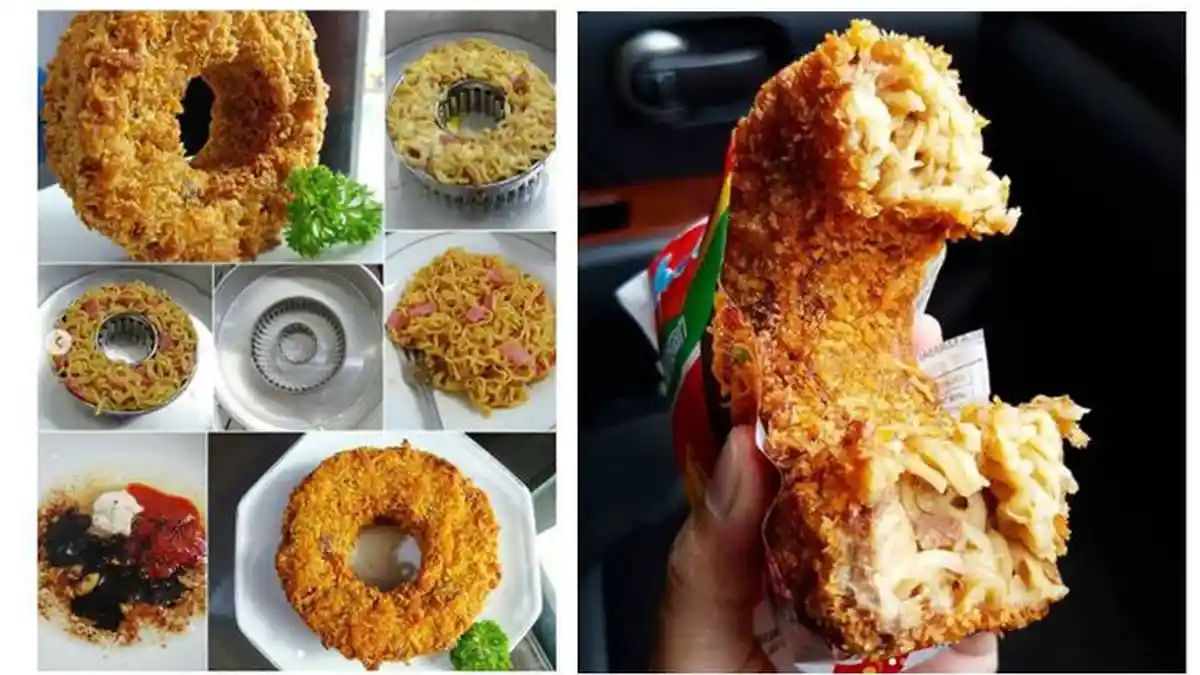 Ini Dia, Resep Donat Mi Goreng yang Lagi Viral, Mau Coba?