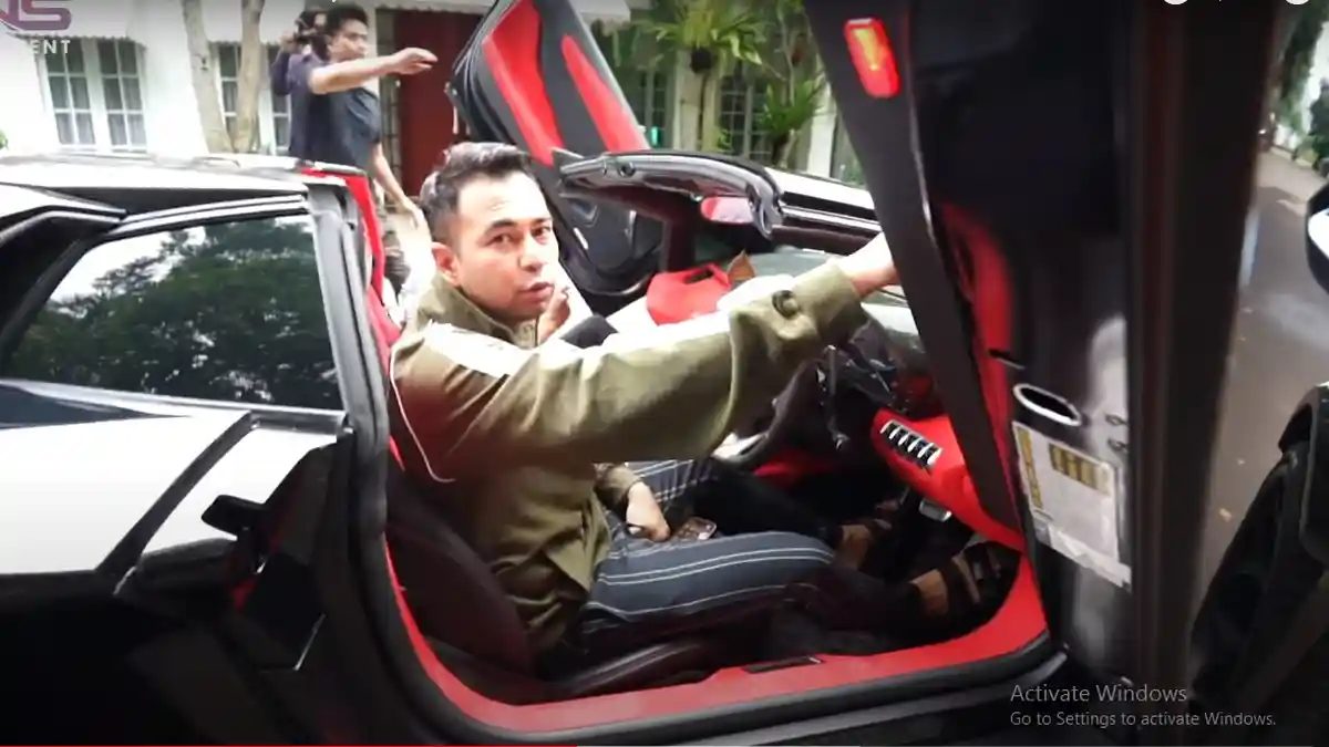 Lamborghini Raffi Ahmad yang Terbakar pada 2019 Silam Kembali Gagah, Langsung Diajak Keliling Andara