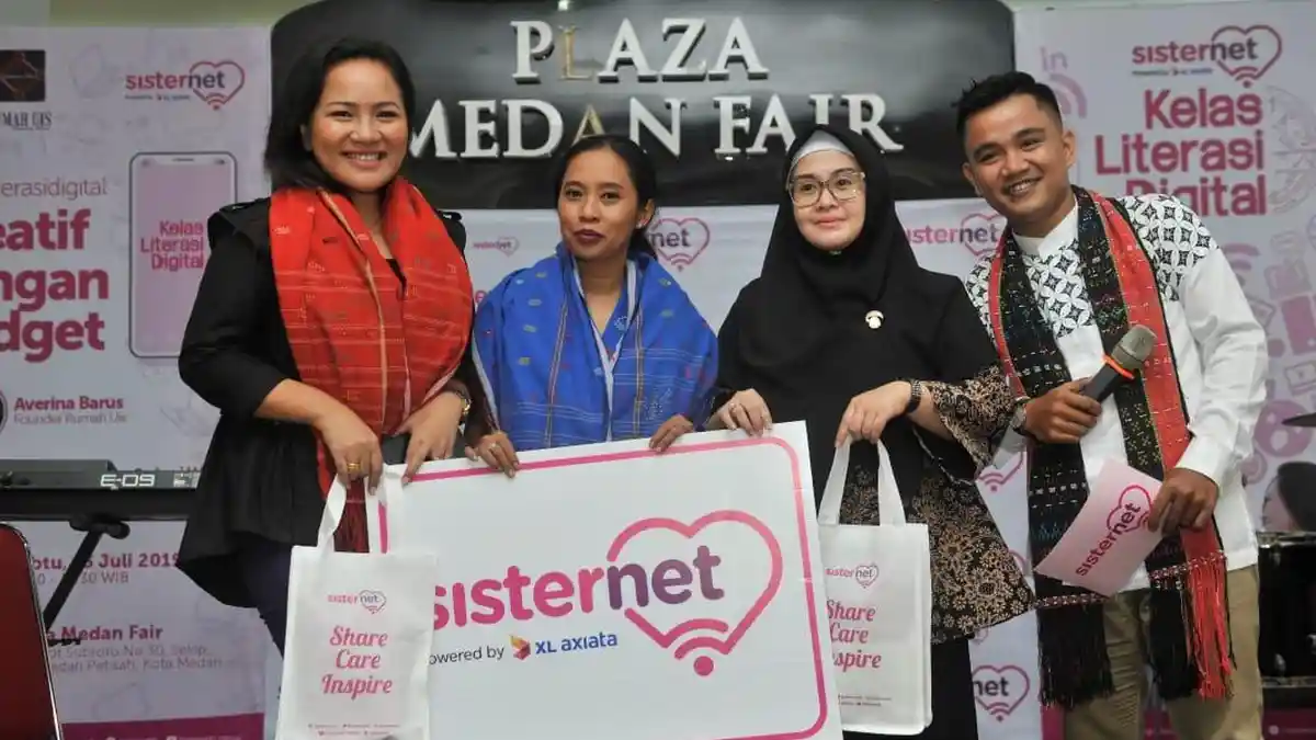 Sisternet XL Axiata Dorong Perempuan Gunakan Gadget Secara Positif