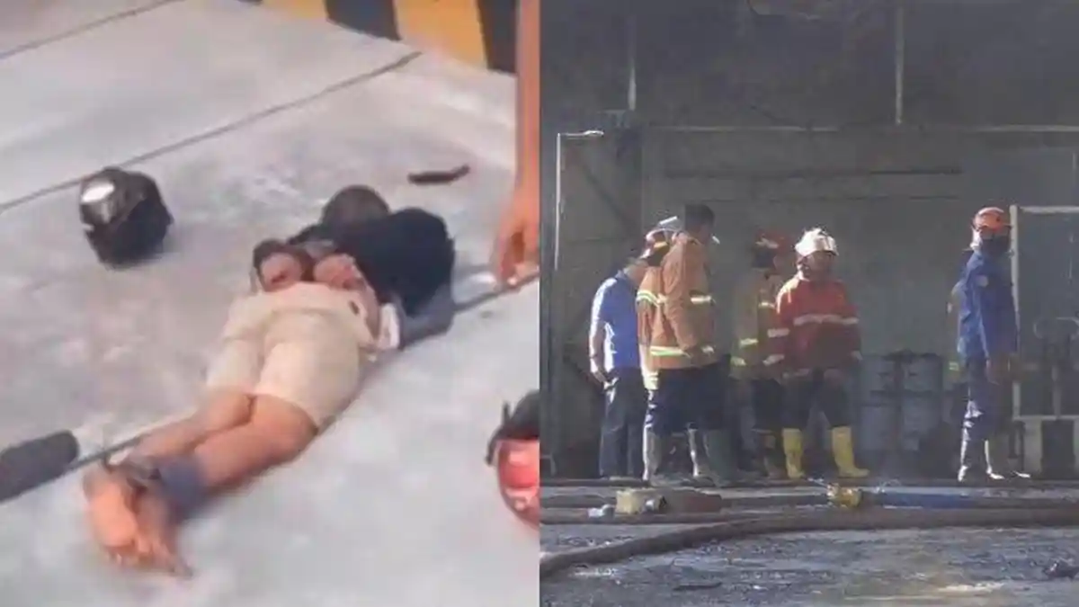 JATIM TERPOPULER: Maling Langsung Diikat usai Tertangkap - Gudang Tinner di Sidoarjo Terbakar