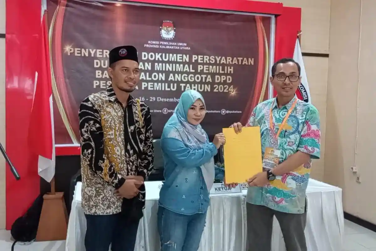 Resmi Ditutup, KPU Kaltara Terima 17 Dukungan Pencalonan Bacalon DPD RI, Berikut Daftar Lengkapnya