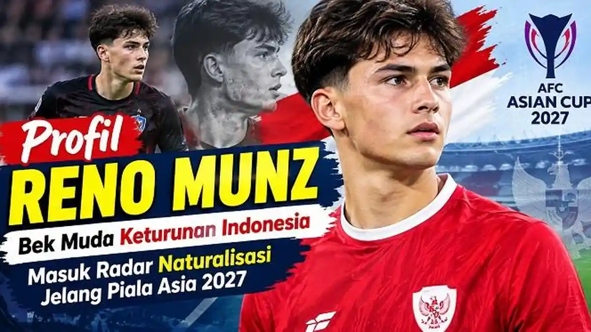 Profil Reno Munz, bek muda keturunan Indonesia masuk radar naturalisasi jelang Piala Asia 2027