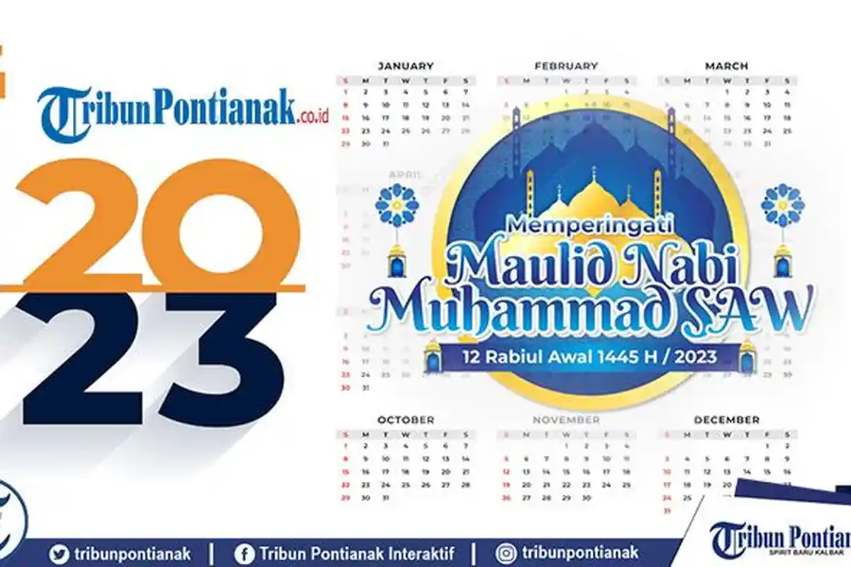Maulid Nabi 2023 Tanggal Berapa? Cek Jadwal Libur dan Cuti Bersama SKB 3 Menteri Terbaru