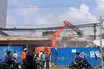 Ruko Milik Pengusaha Ko Afat di Demang Lebar Daun Palembang Dibongkar, Tak Punya Izin & Langgar GSB