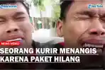 Paket Hilang, Seorang Kurir di Medan Menangis, Imbau Warganet yang Menemukan untuk Mengembalikan