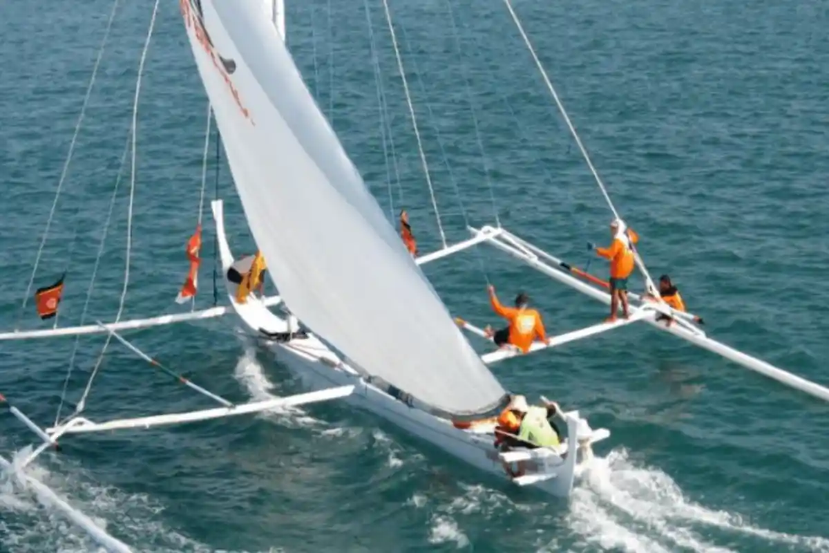 Rute Sandeq Race Sail to IKN, Start 31 Agustus di Silopo, Finish di Pantai Manggar Balikpapan