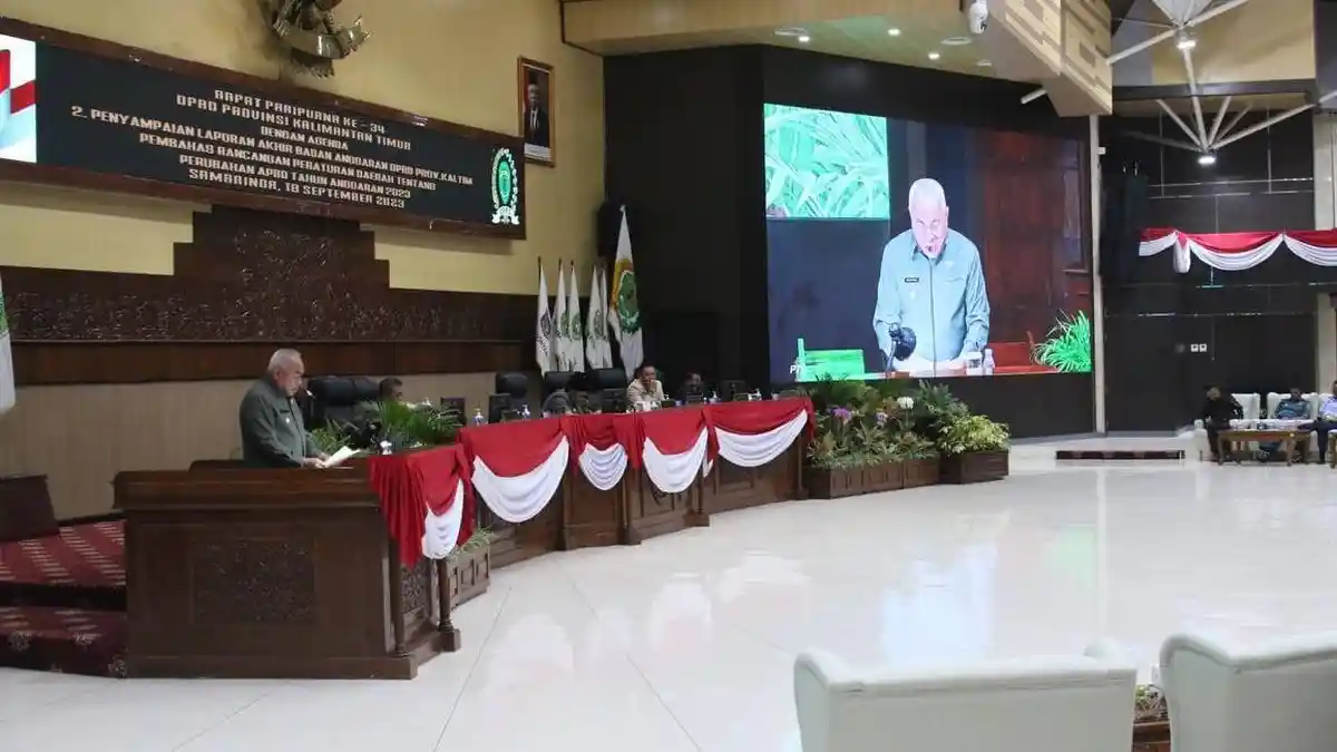 DPRD dan Pemprov Kaltim Sepakati APBD Perubahan 2023, Terdapat Peningkatan Rp 8,12 Triliun
