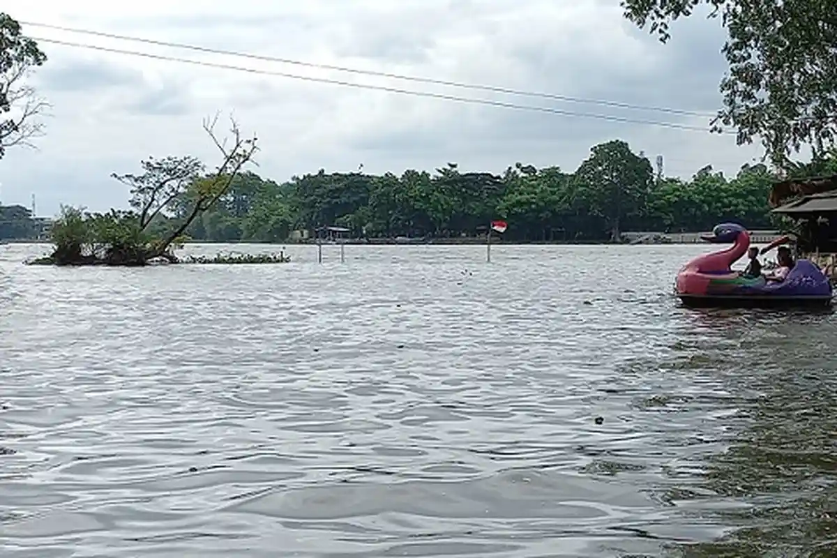 Kawasan Wisata Situ Cipondoh Masih Sepi Pengunjung setelah Ditetapkan PPKM Level 1