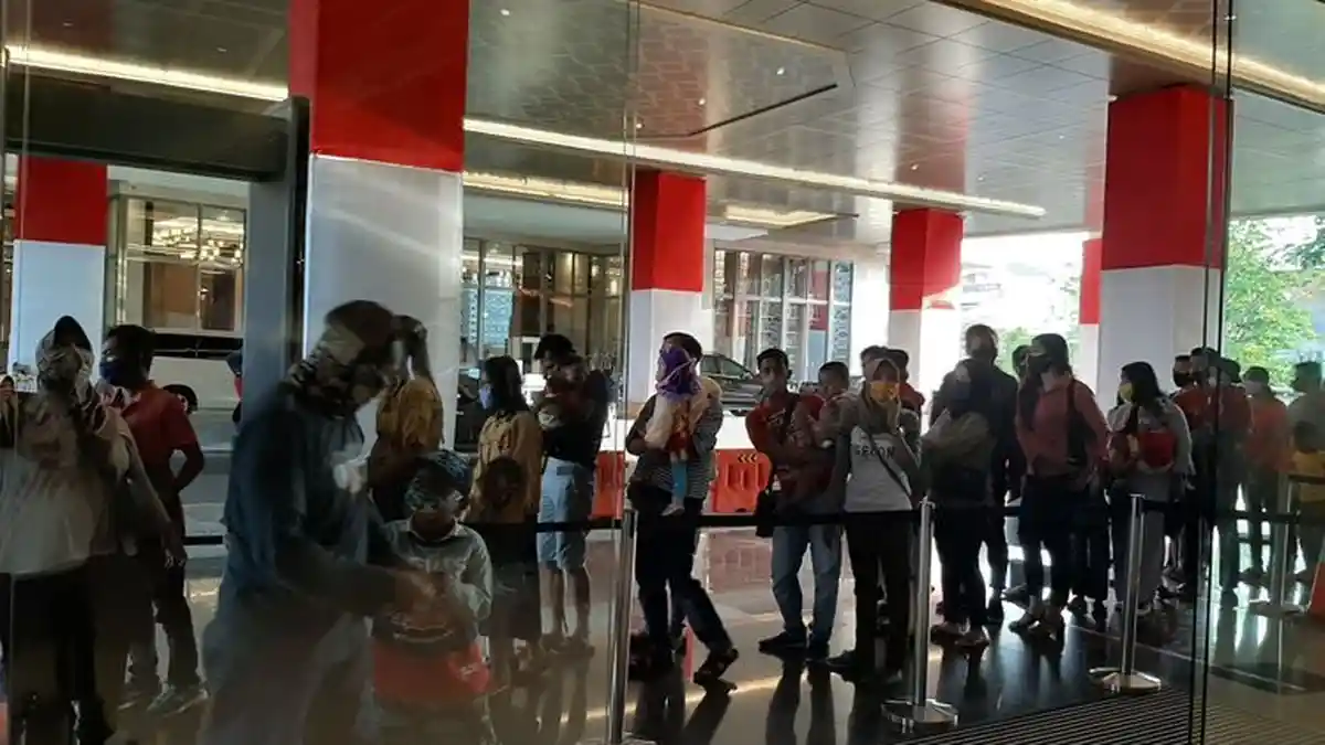 Viral Pengunjung Membludak Tanpa Jaga Jarak di Mal Tentrem Semarang, Pengelola Dipanggil Satpol PP