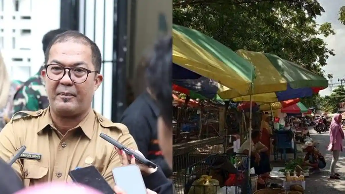 Pemeliharaan Sarpras Pasar Pandansari Balikpapan Pasca Penertiban, Disdag Kucurkan Rp 1 Miliar