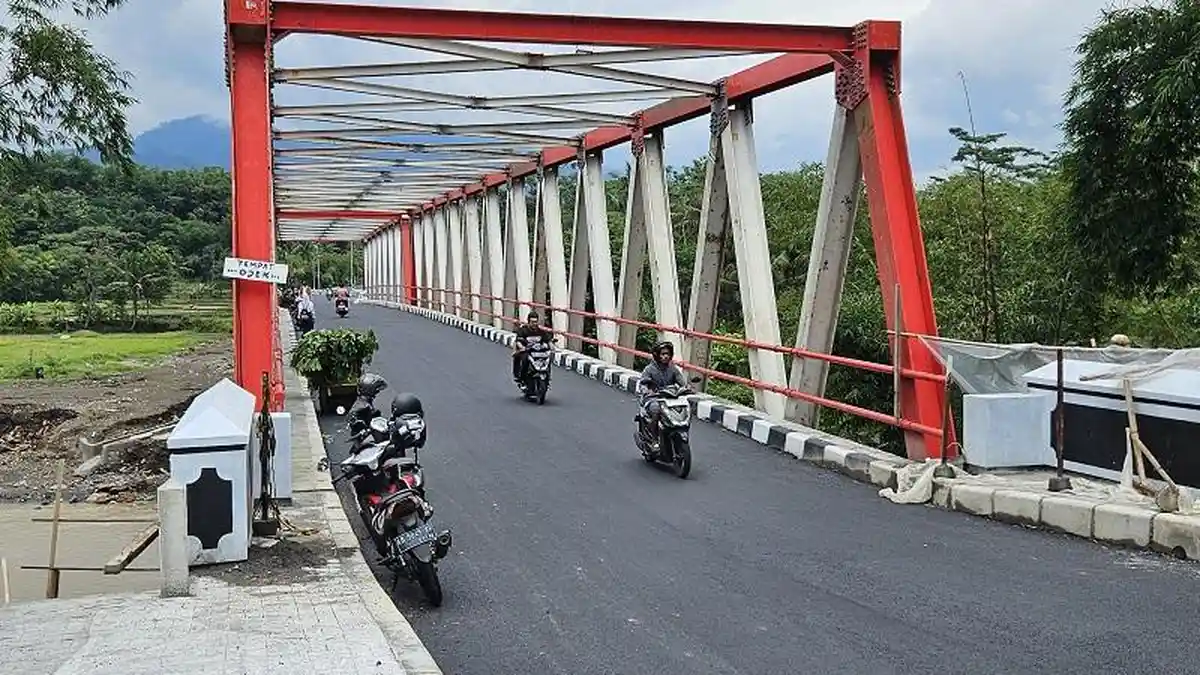 Penampakan Terbaru Eks Jembatan 'Indiana Jones' Magelang Setelah Rampung Dibangun