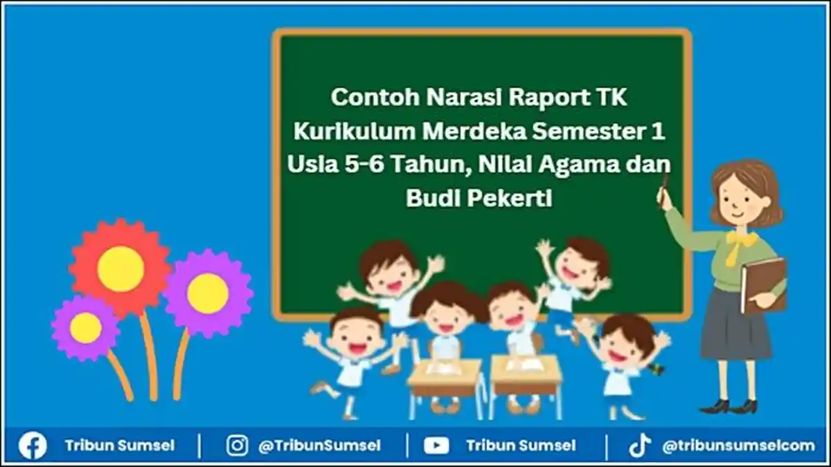 5 Contoh Narasi Raport TK Kurikulum Merdeka Semester 1 Usia 5-6 Tahun, Nilai Agama dan Budi Pekerti