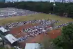 Warga Makassar Salat Idul Adha di Lapangan Karebosi