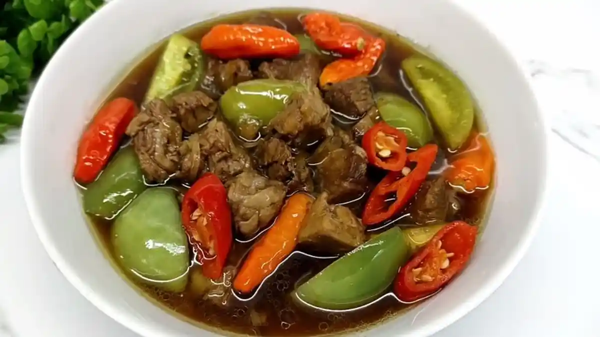 Resep Asem-asem Daging Menu Berkuah Asem Pedas Gurih untuk Makan Siang