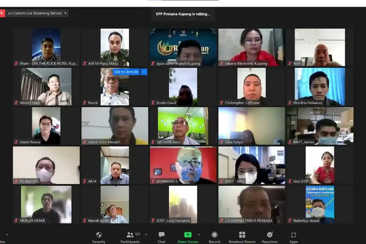 KPP Kupang Gelar Bimtek Kepada Wajib Pajak Jelang Berakhirnya PPS