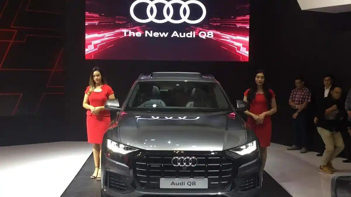 Sang Bintang di Booth Audi Ini DIbanderol Rp 2,4 Miliar