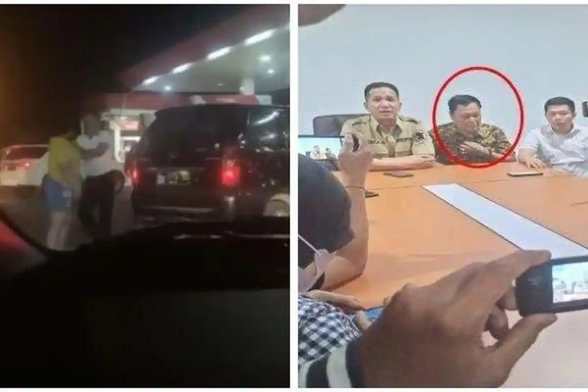 Anggota DPRD yang Pukul Wanita di SPBU Tertunduk Lesu, Jadi Tersangka dan Dipecat Partai