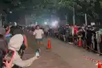 Jajal Dash Run di Stadion Pakansari, Kapolres Bogor Adu Kecepatan dengan Atlet SEA Games Peraih Emas