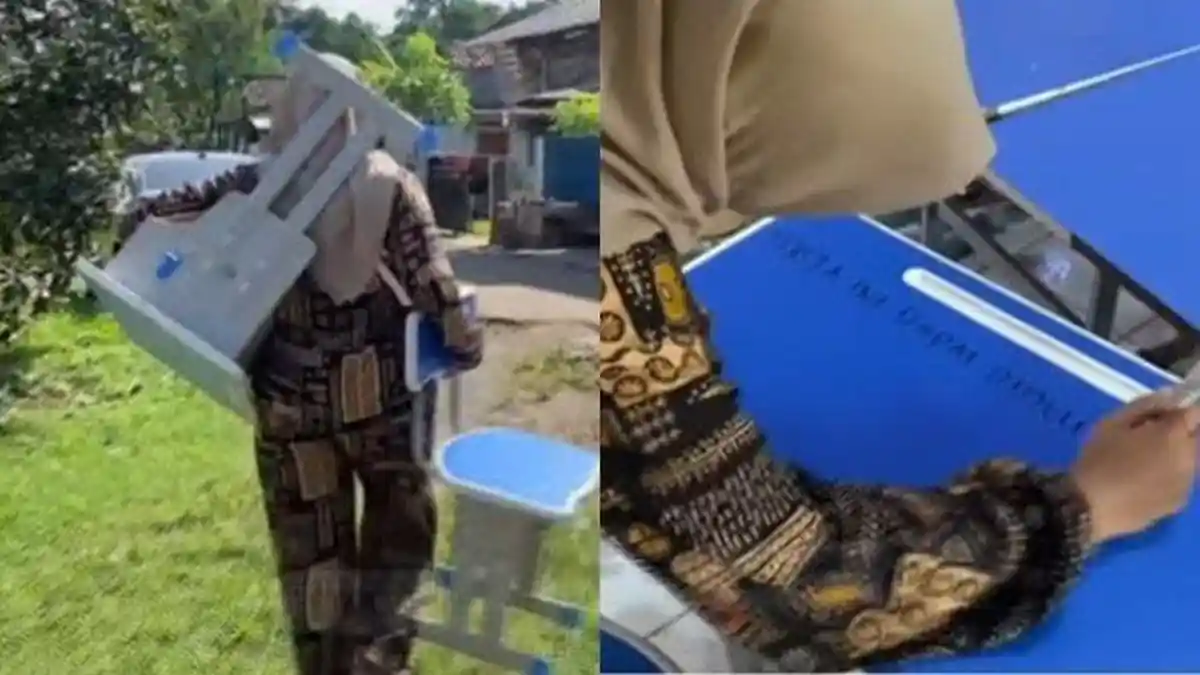 PENGAKUAN Arta, Wali Murid Curhat Ganti Meja Kursi Sekolah, Gerah Disindir Kepsek: Cukup Beli Beras