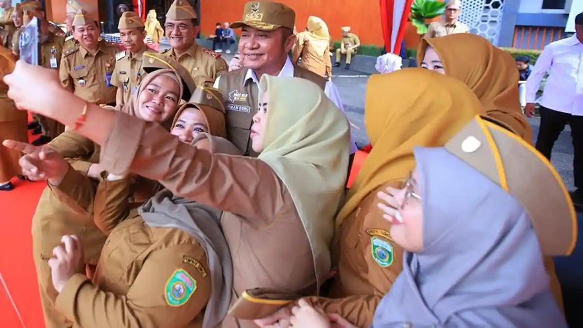 Gelar Apel Gabungan dan Halal Bihalal 2026, Gubernur Sumsel Tekankan Loyalitas dan Efisiensi - halalbihalal2.jpg